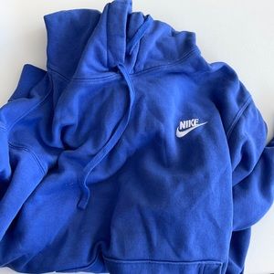 BLUE NIKE HOODIE